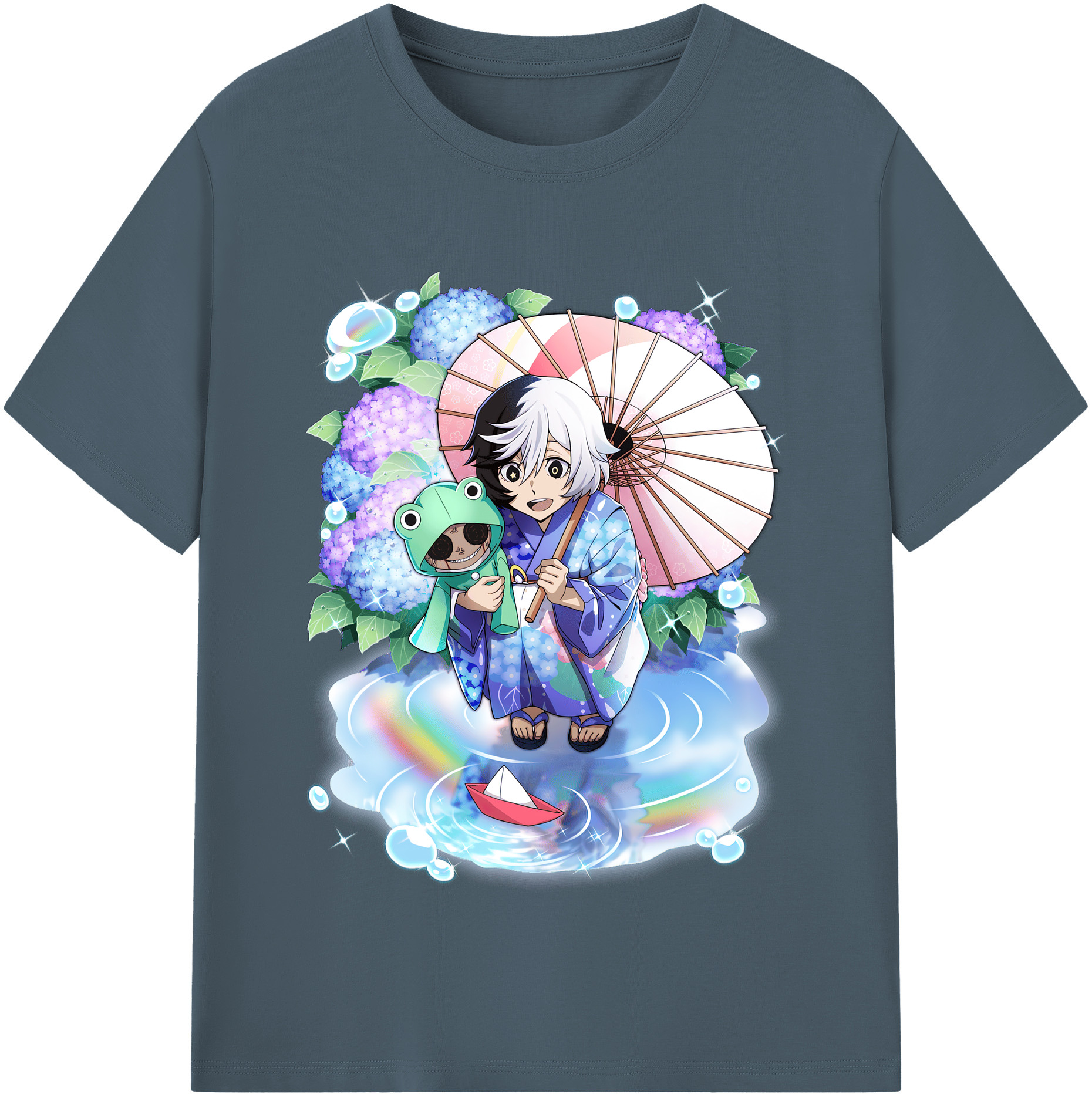 （画像用） 文豪ストレイドッグス Bungo Stray Dogs 綿100％半袖Tシャツ（フロントプリント）